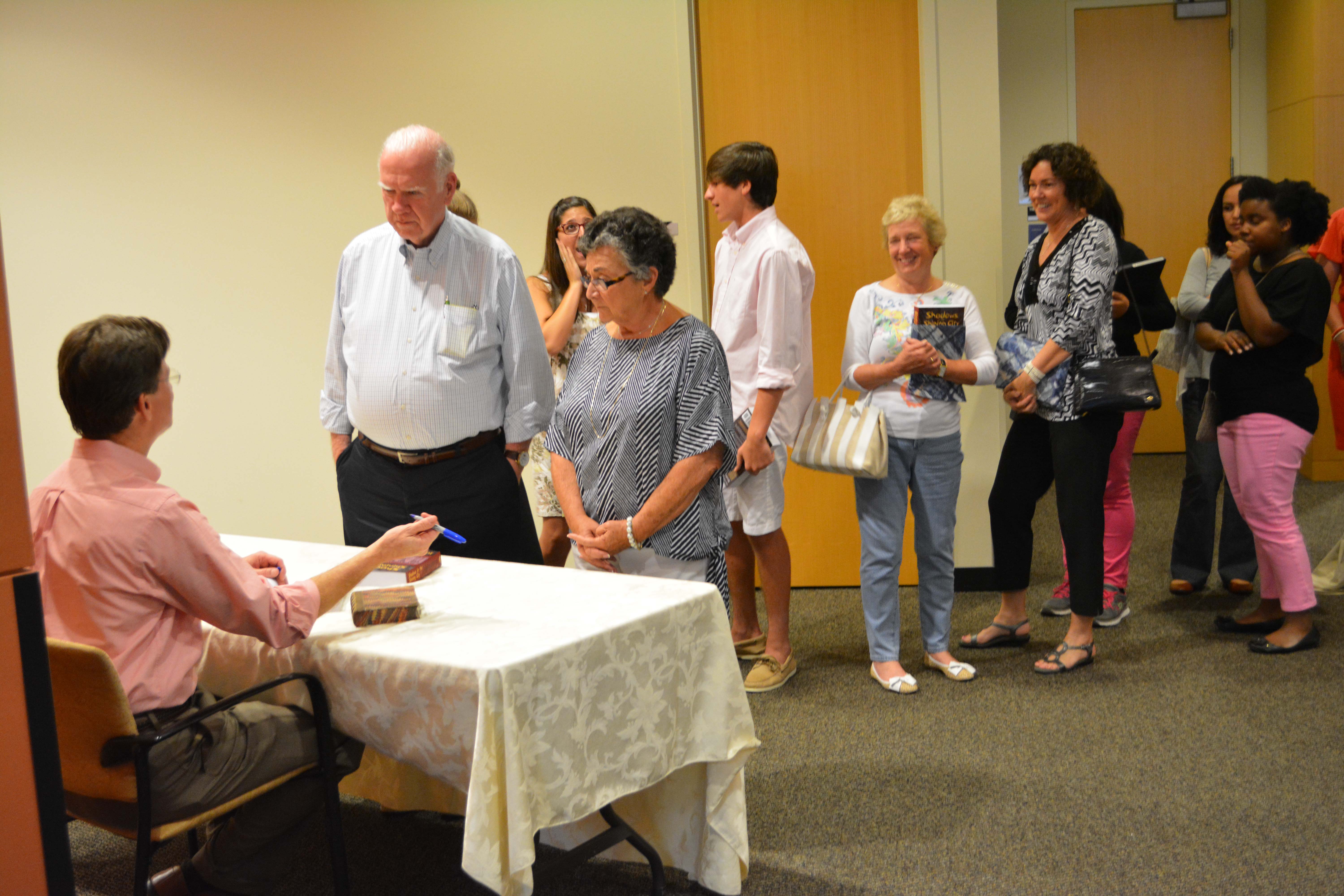 book signing - tech square